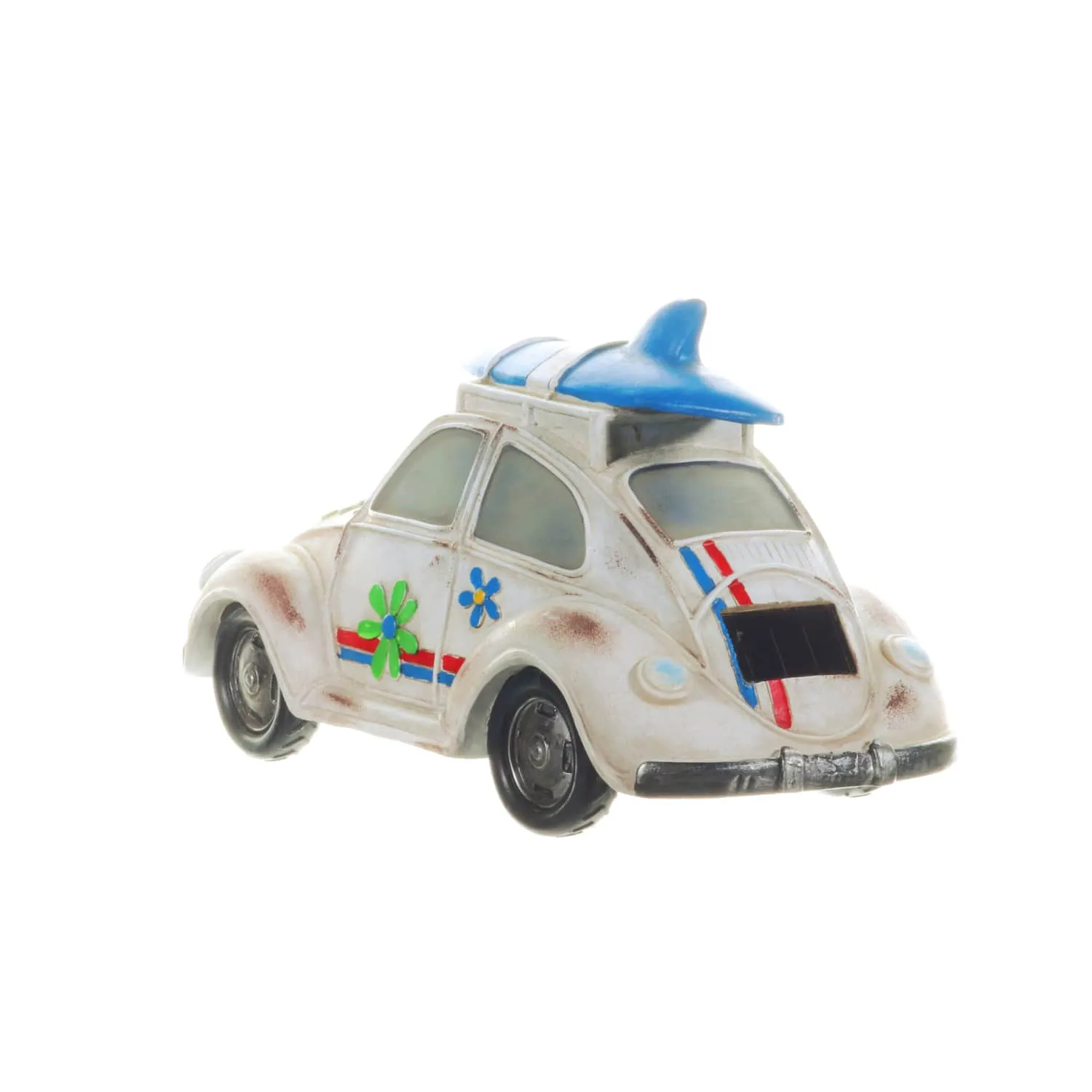 Solar Retro Bug Garden Statue, 7 Inch