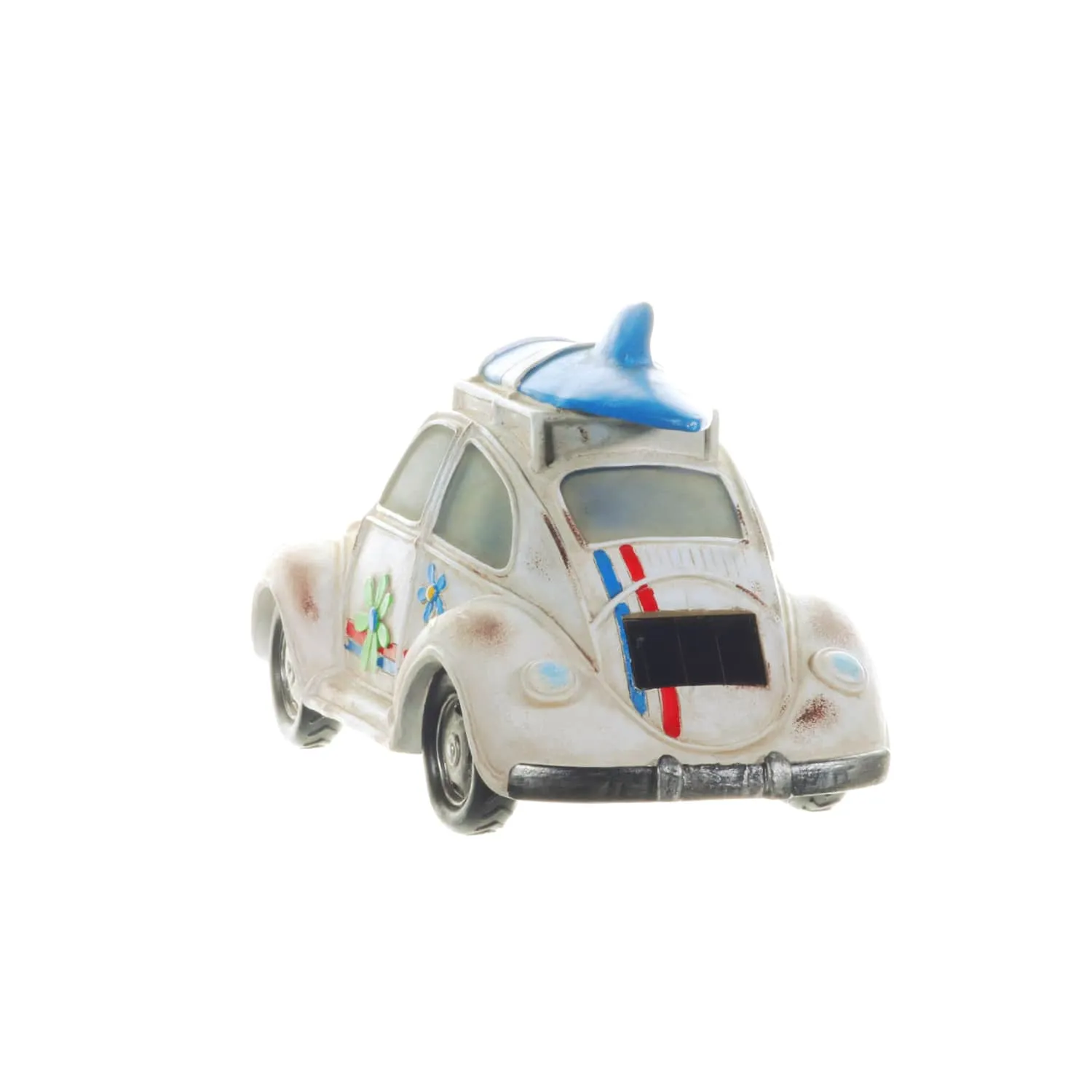 Solar Retro Bug Garden Statue, 7 Inch