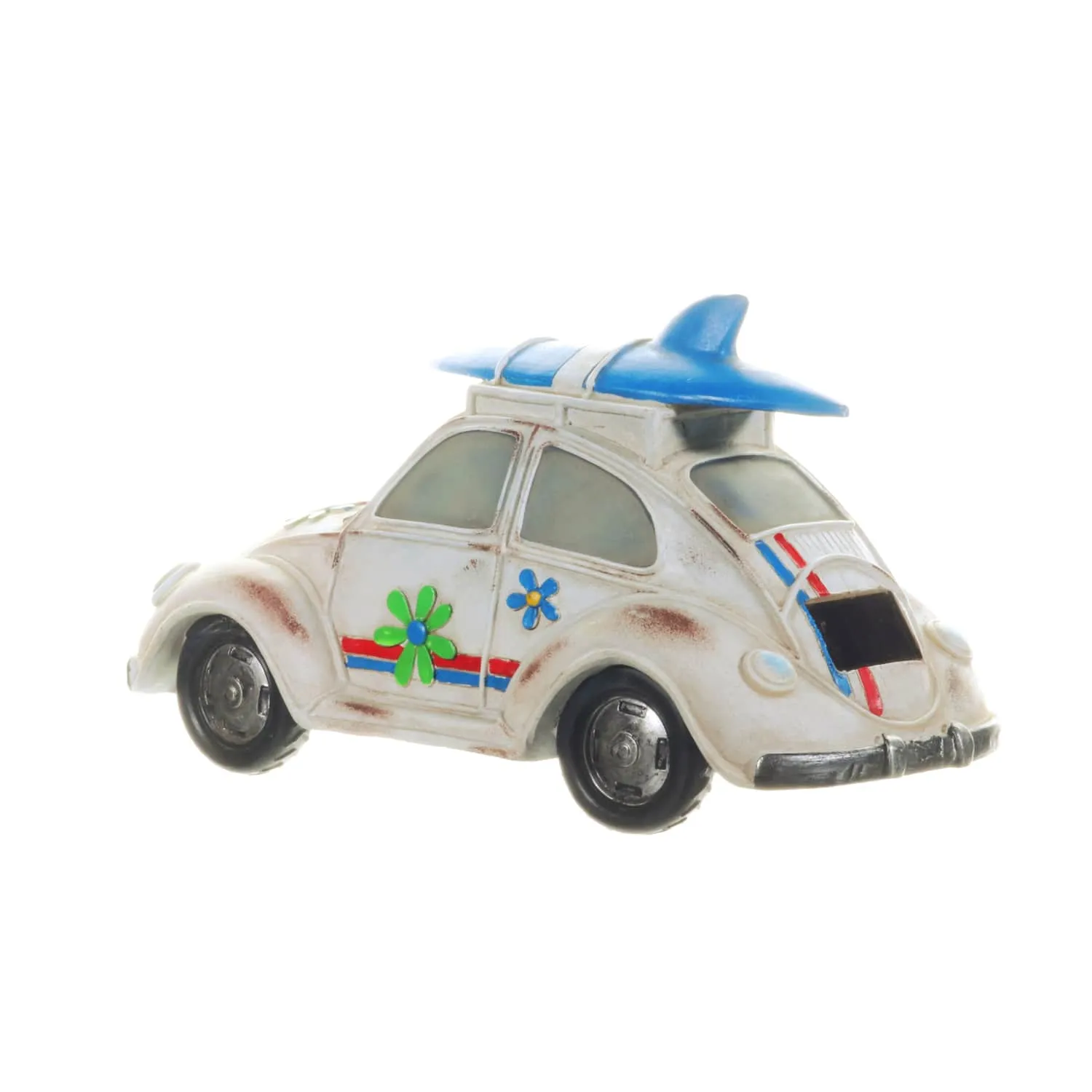 Solar Retro Bug Garden Statue, 7 Inch