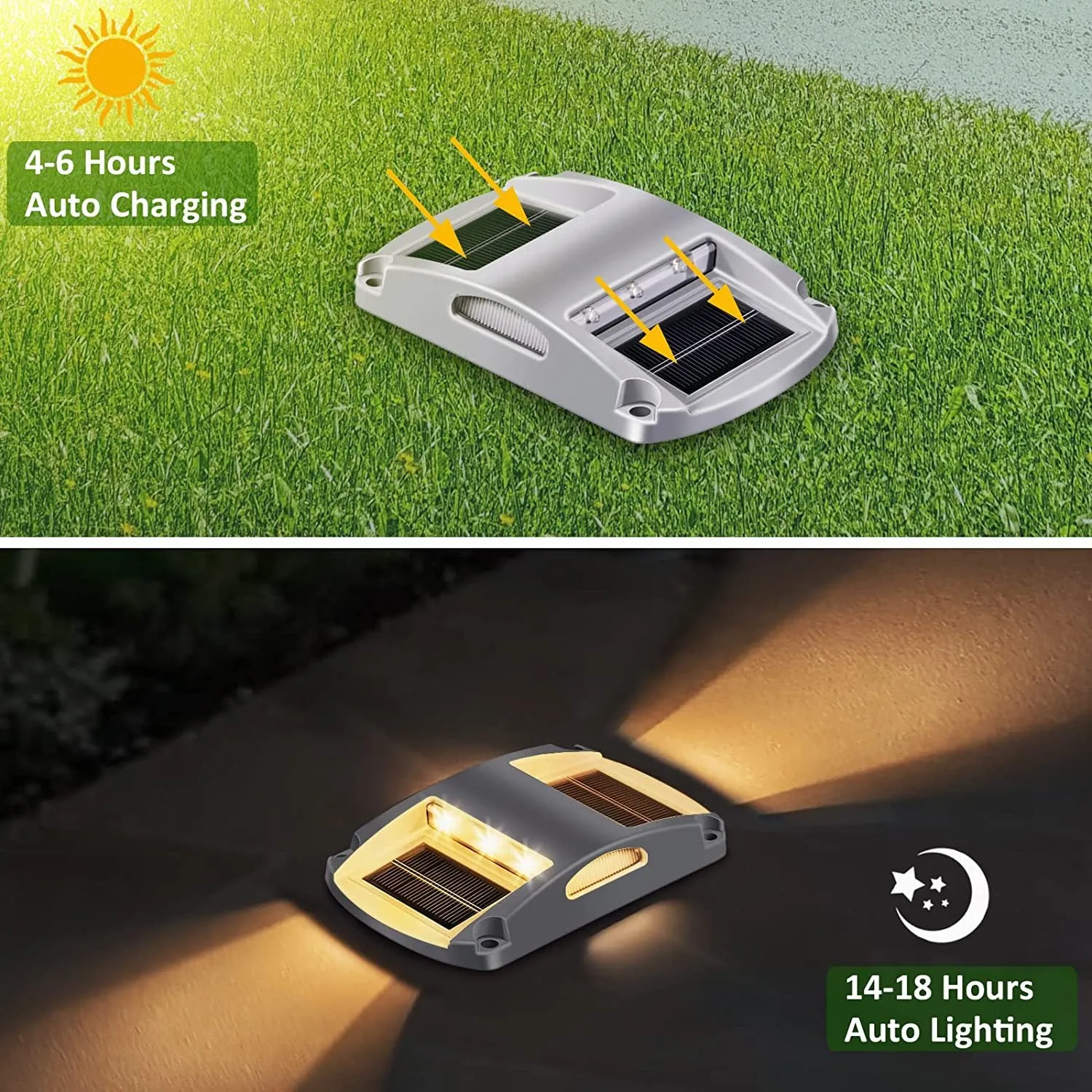 Solar Road Stud,Step Lighting For Lane|Dock|Yard|Garden