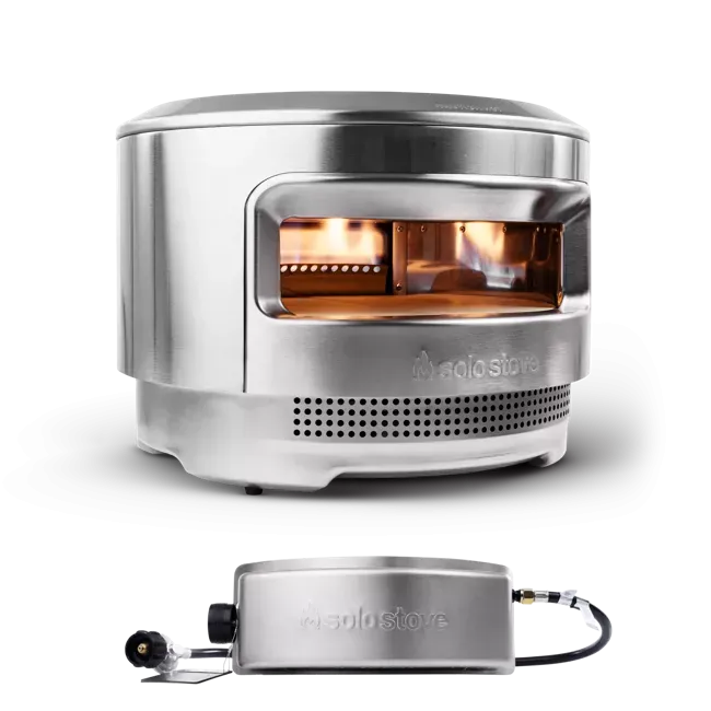 Solo Stove Pi Pizza Oven Stainless Steel - Portable &amp; "Smokeless"