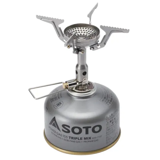 SOTO Amicus Stove with or without Stealth Igniter