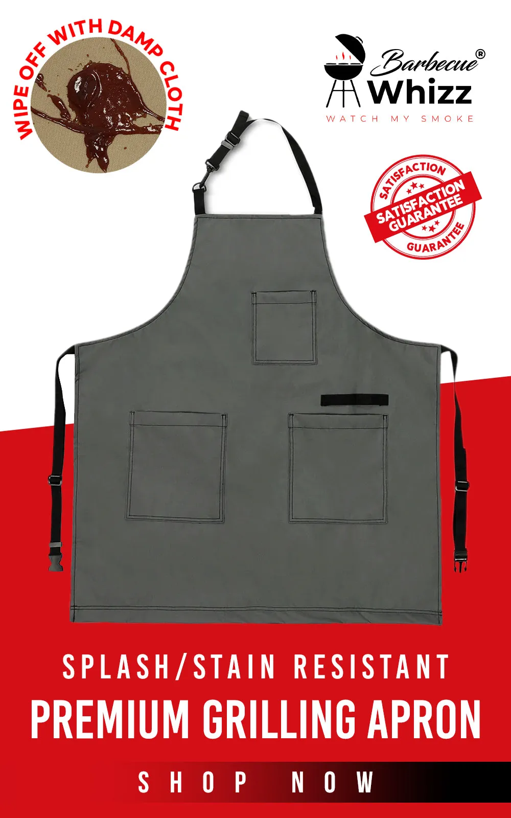 Splash Stain Grilling Aprons - Barbecue Whizz