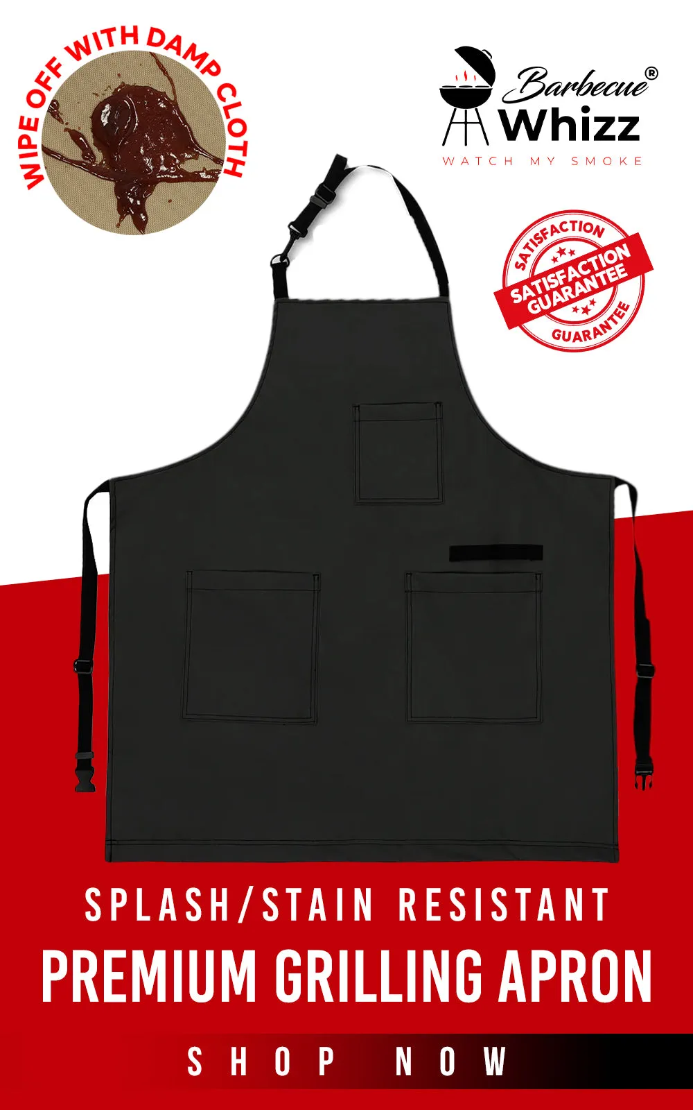 Splash Stain Grilling Aprons - Barbecue Whizz