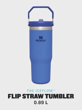 Stanley Ice Flow Flip Straw Tumbler Bottle (0.89L)