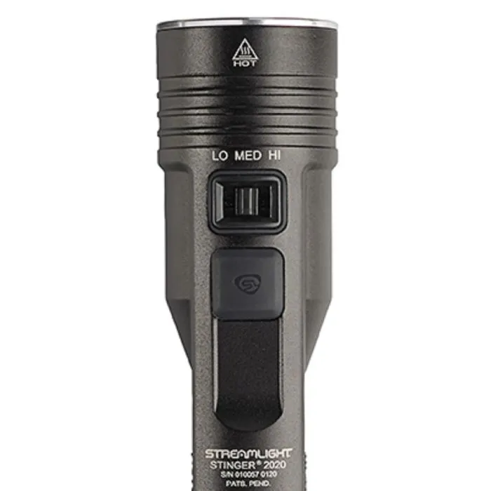 Streamlight Stinger 2020 78104 Rechargeable LED Flashlight, Includes 12V DC Holder, Black, 1 Each