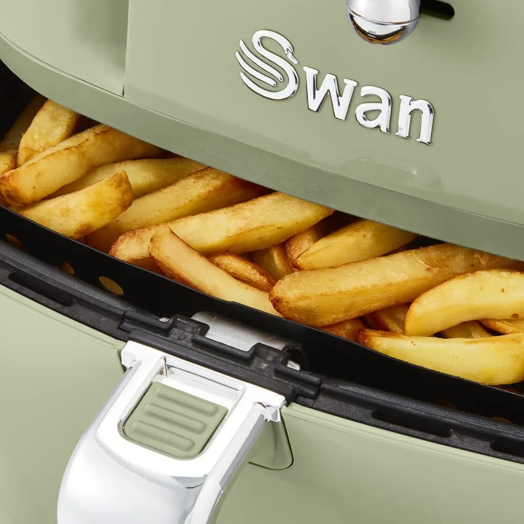 Swan Retro Manual Air Fryer