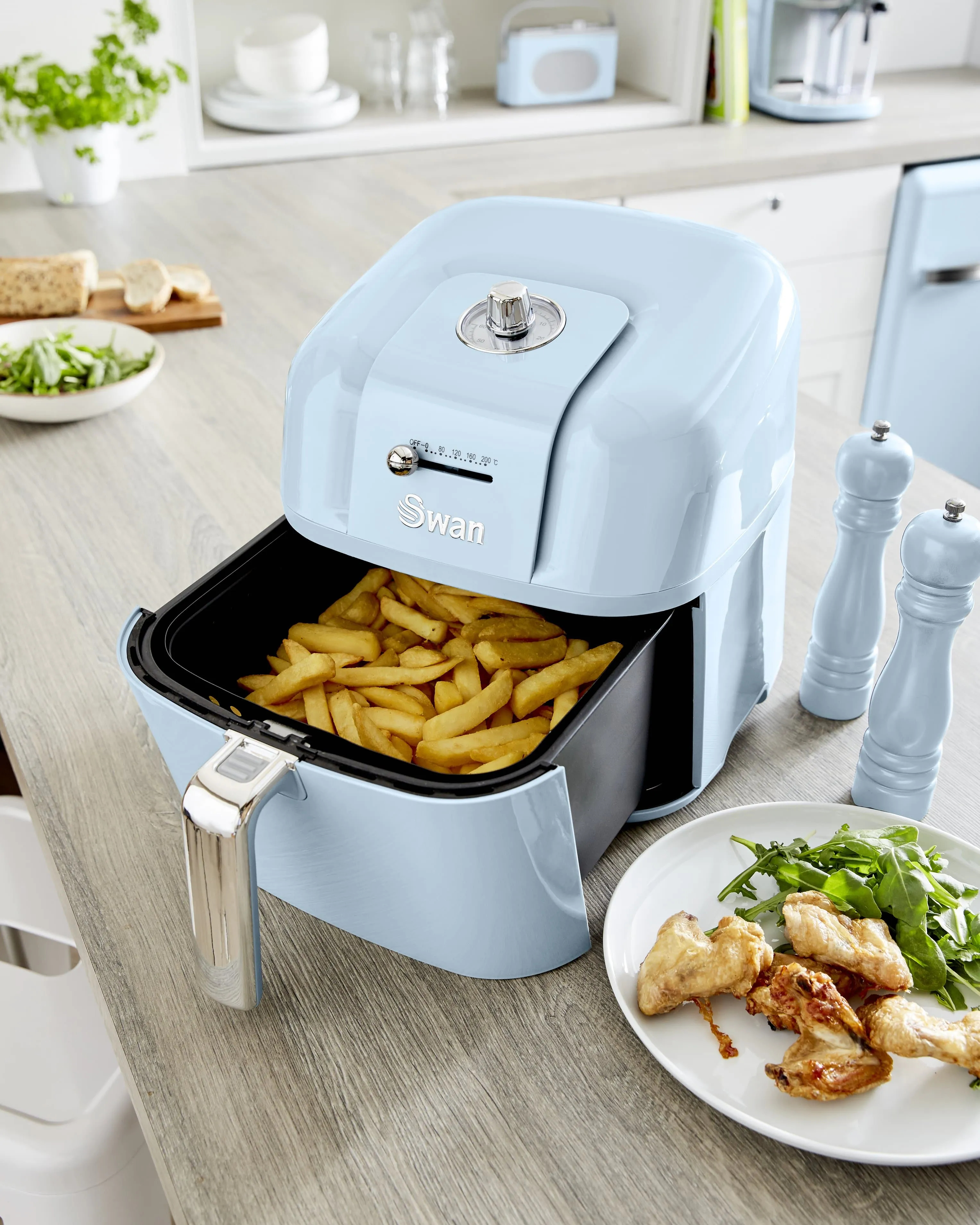 Swan Retro Manual Air Fryer