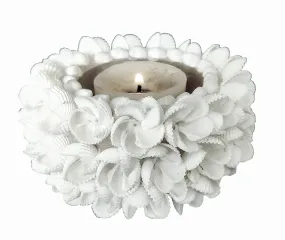 Table Decor Lighting: 
Bowl Shaped Natural Sea shells Tea Light Holder.