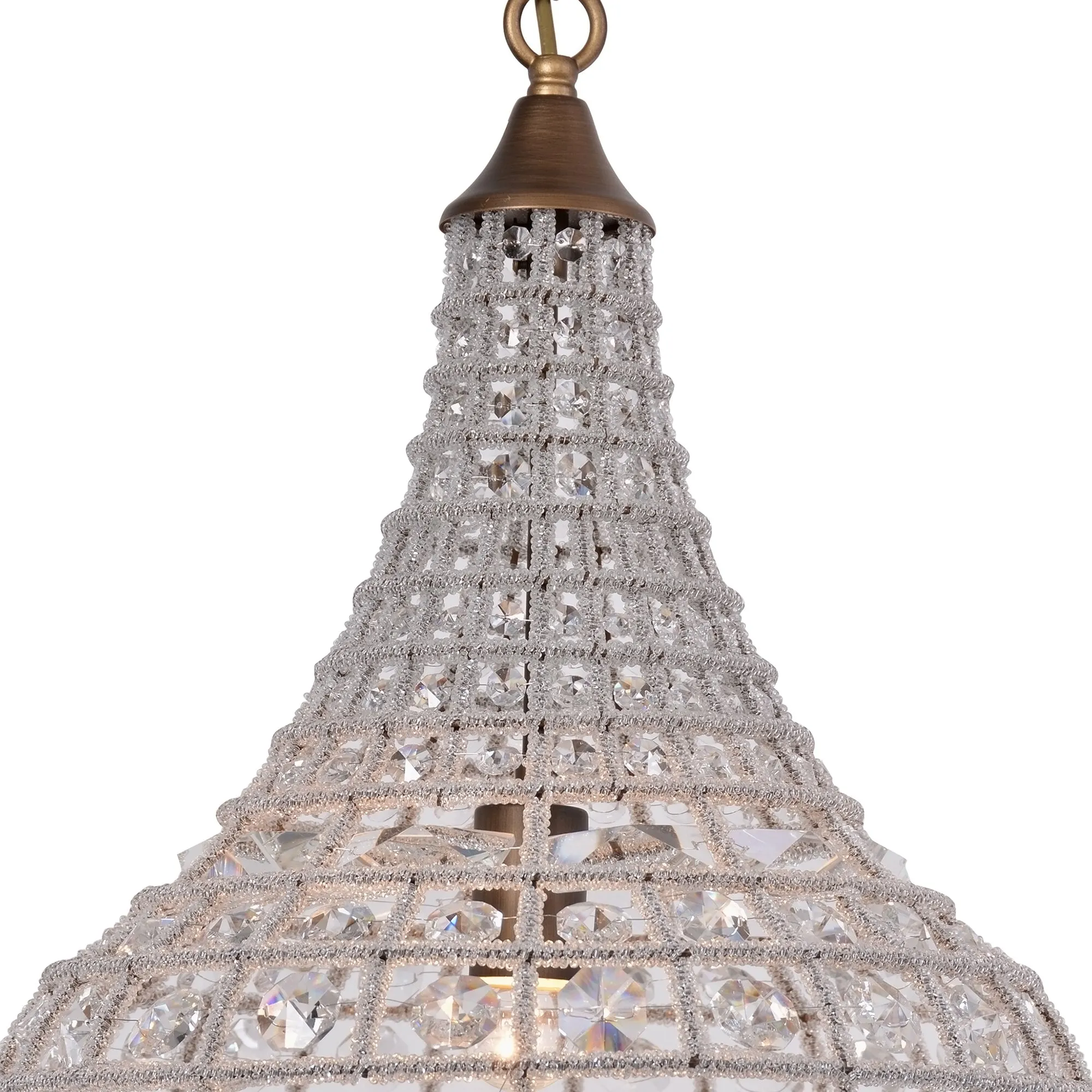 Teardrop Pendant Chandelier by Zentique