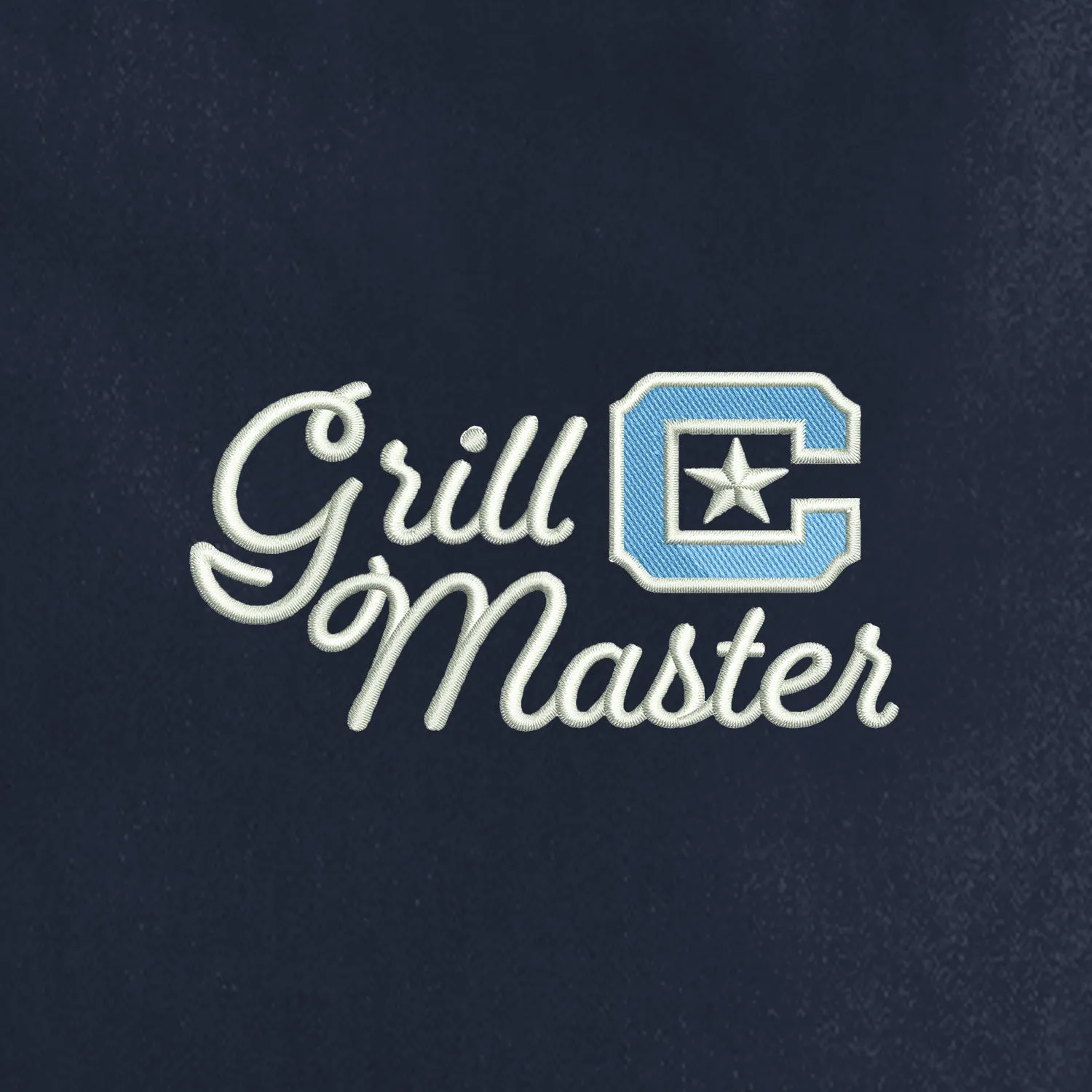 The Citadel, Grill Master, C Star, Embroidered Port Authority® Full-Length Apron with Pockets