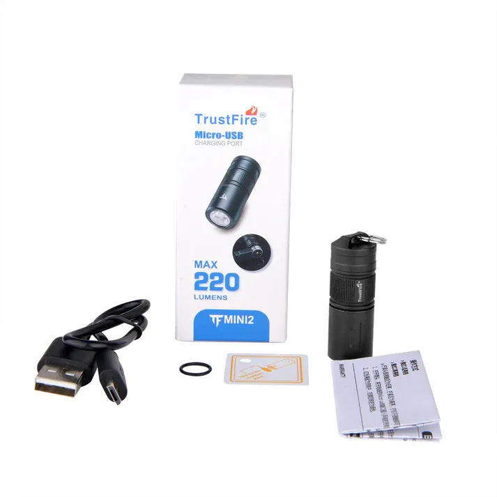 TrustFire Mini 2 Keychain Flashlight 220 Lumens