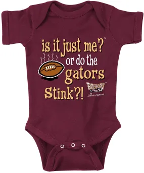 Unlicensed Florida State College Sports Baby Bodysuits or Toddler Tees | Do the Gators Stink?! (Anti-Gators)