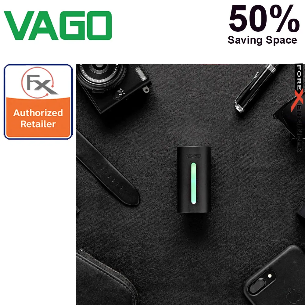 Vago Travel Portable Compressor Vacuum Bag ( FREE 1pcs Vago Vacuum Bag M size )  - Black