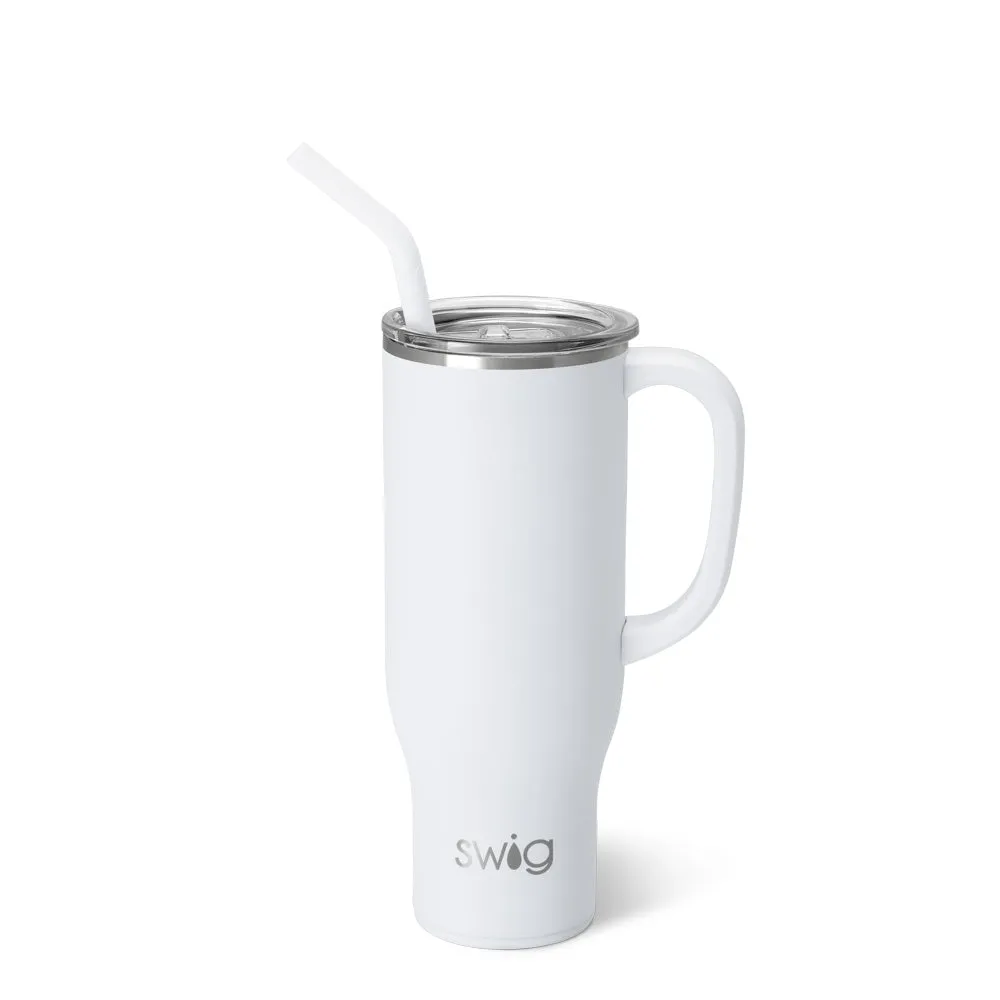 White Mega Mug 30oz