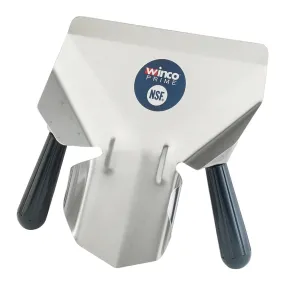 Winco FFBN-2 SS 18/8 French Fryer Bagger, Dual Handles, Black Handle.