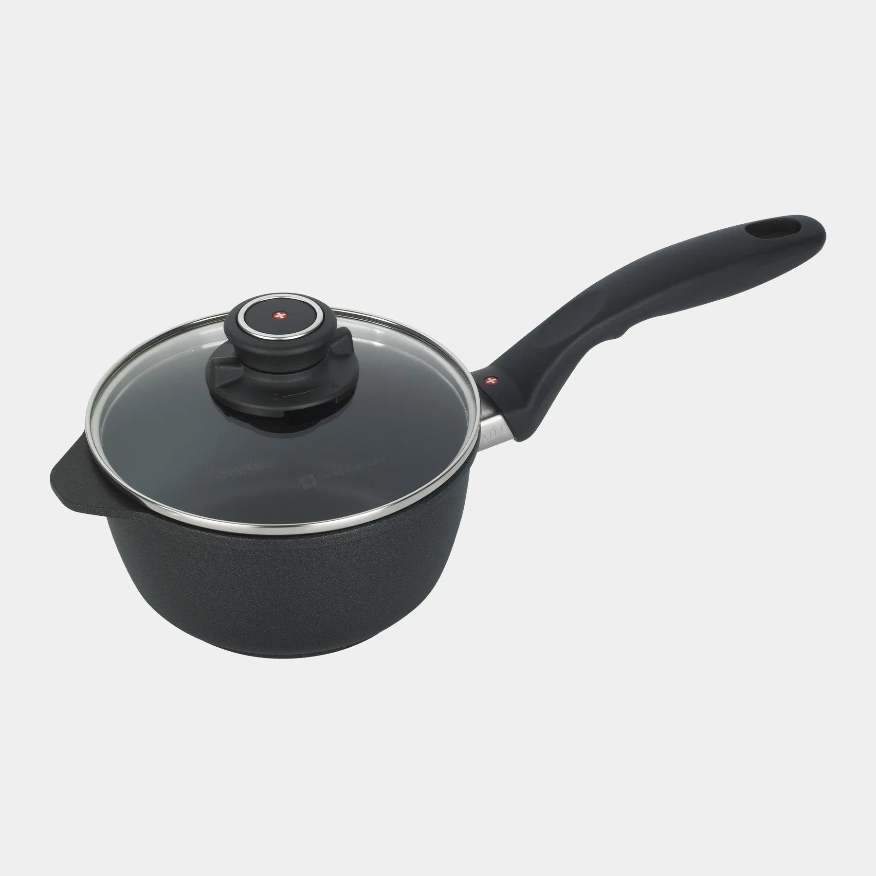 XD Nonstick Saucepan with Glass Lid