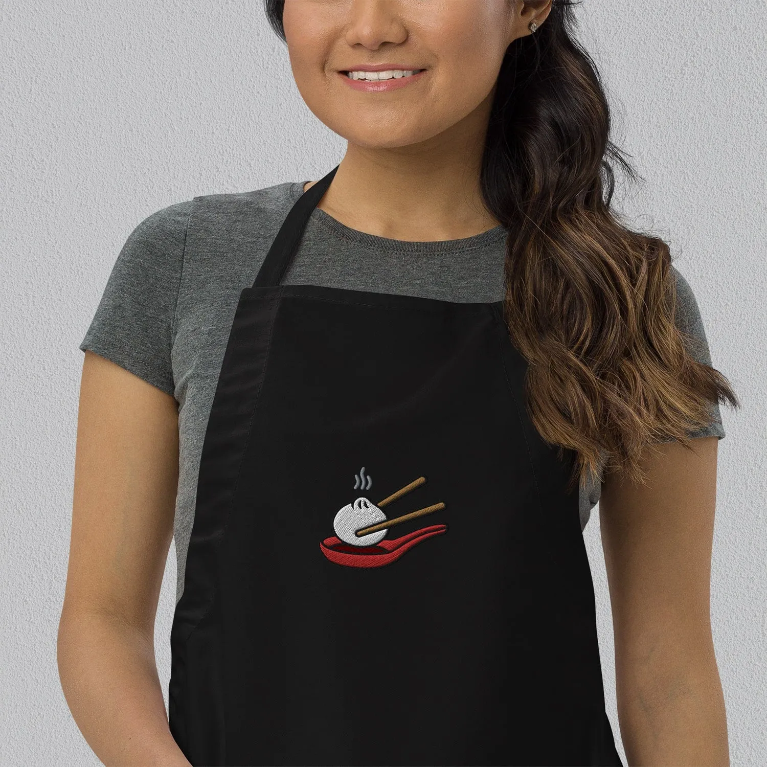 Xiao Long Bao Embroidered Apron