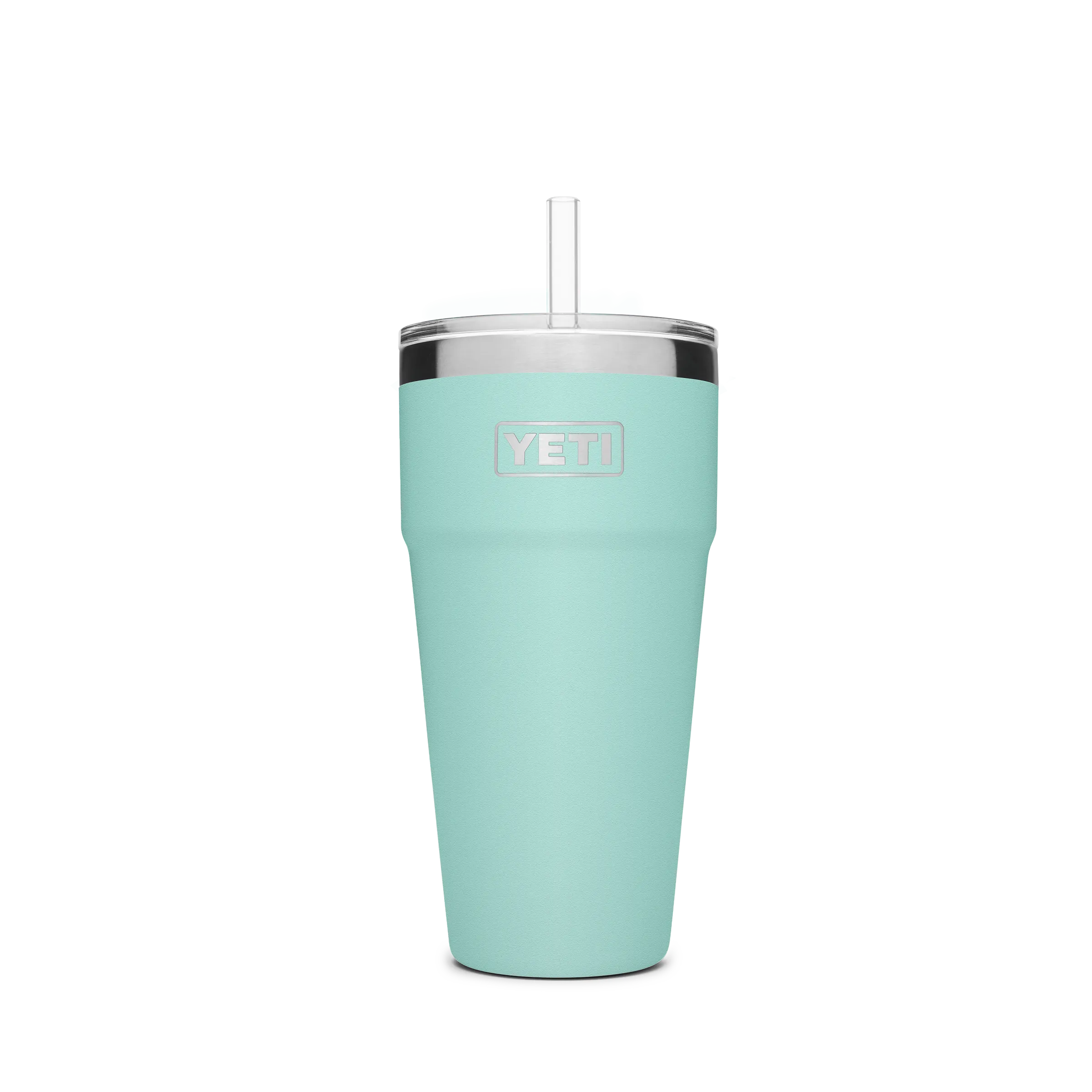 Yeti Rambler 26oz/769ml Stackable Cup with Straw Lid - Seafoam