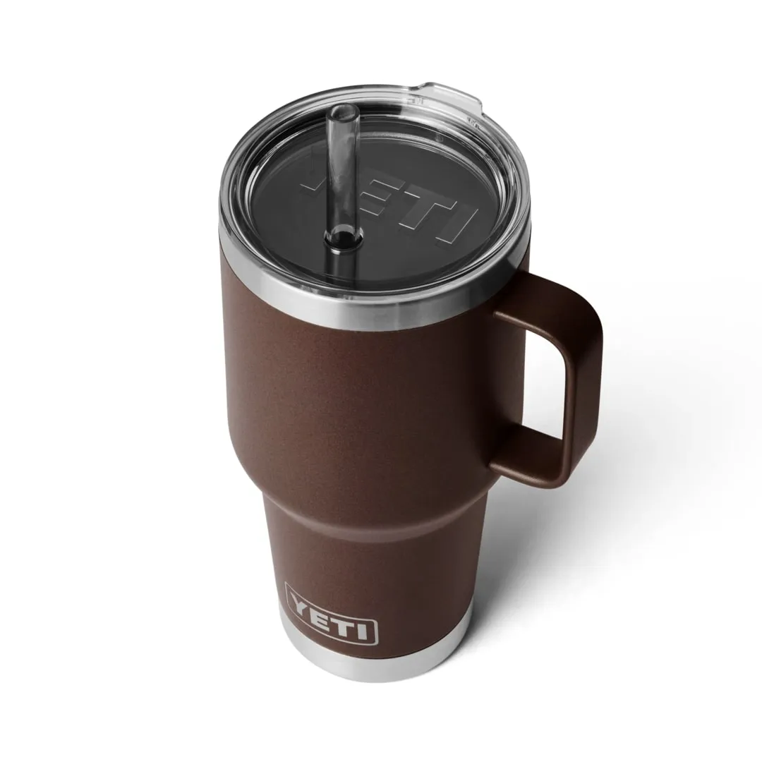 YETI Rambler Straw Mug 35oz Wetlands Brown