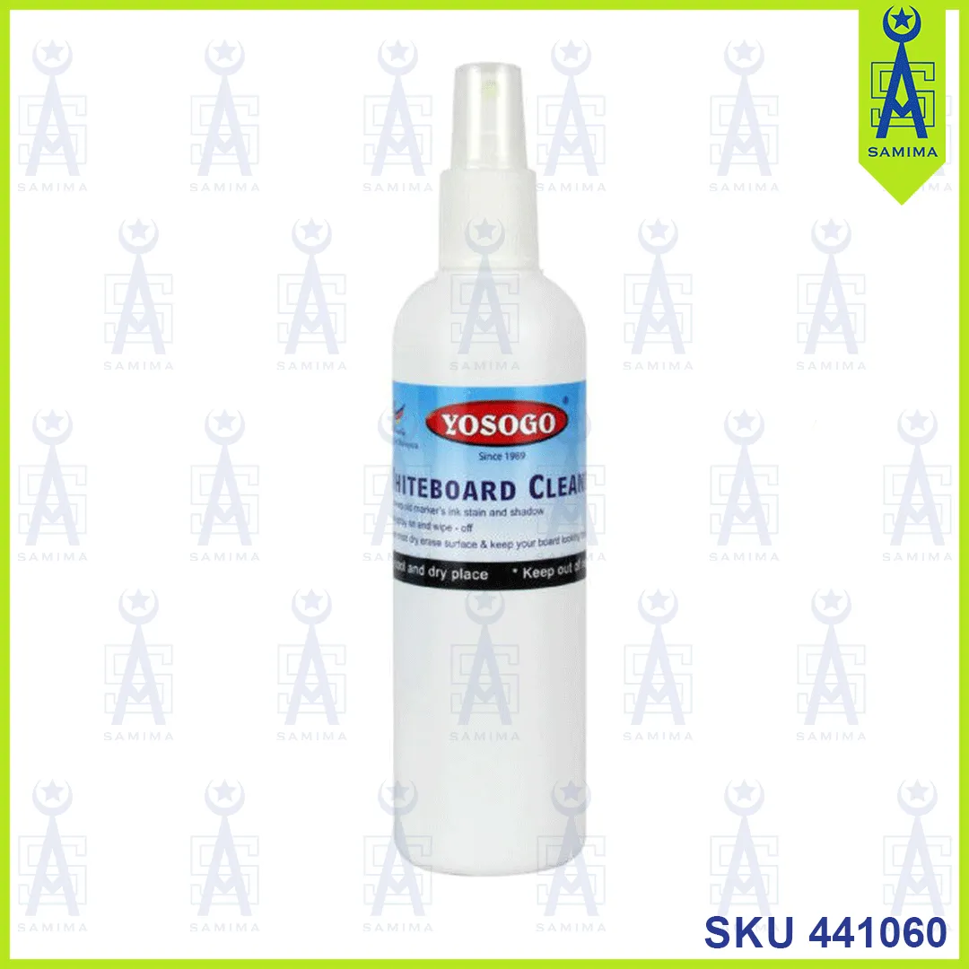 YOSOGO WHITE BOARD CLEANER 250ML   BC-250